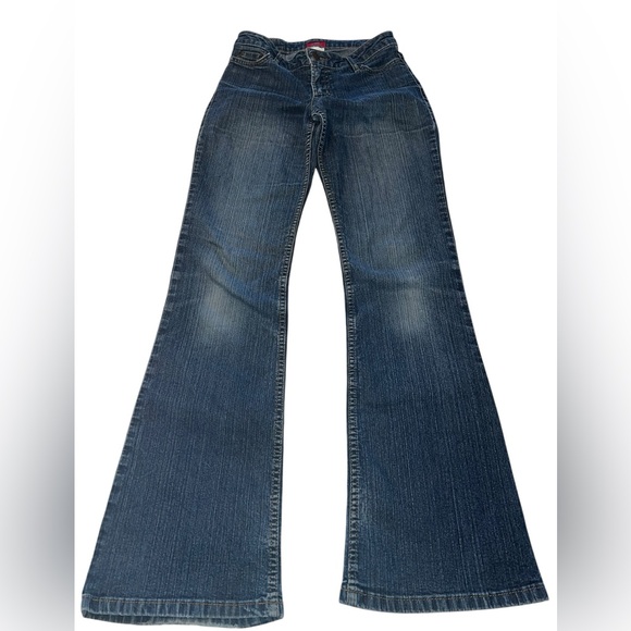 Massimo Denim - Massimo 8” Low-Rise Bootcut flare Stretch Jeans- Size 1